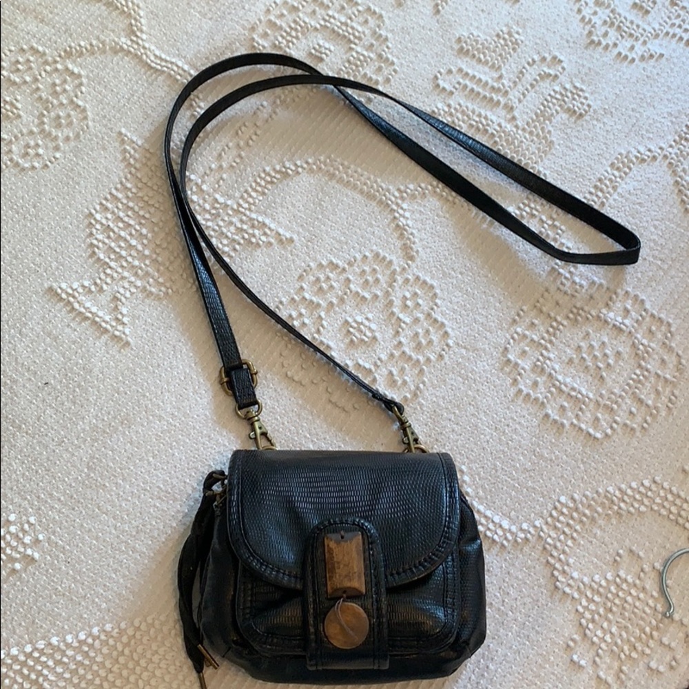 Black crossbody bag